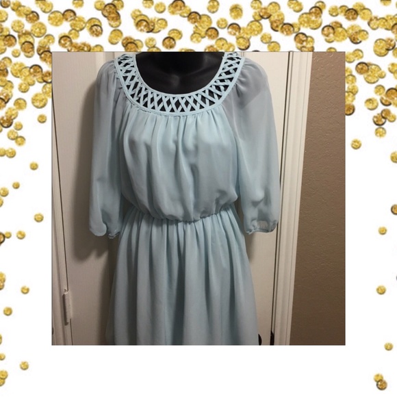 Sequin Hearts Mid dress sz sm - Picture 2 of 6